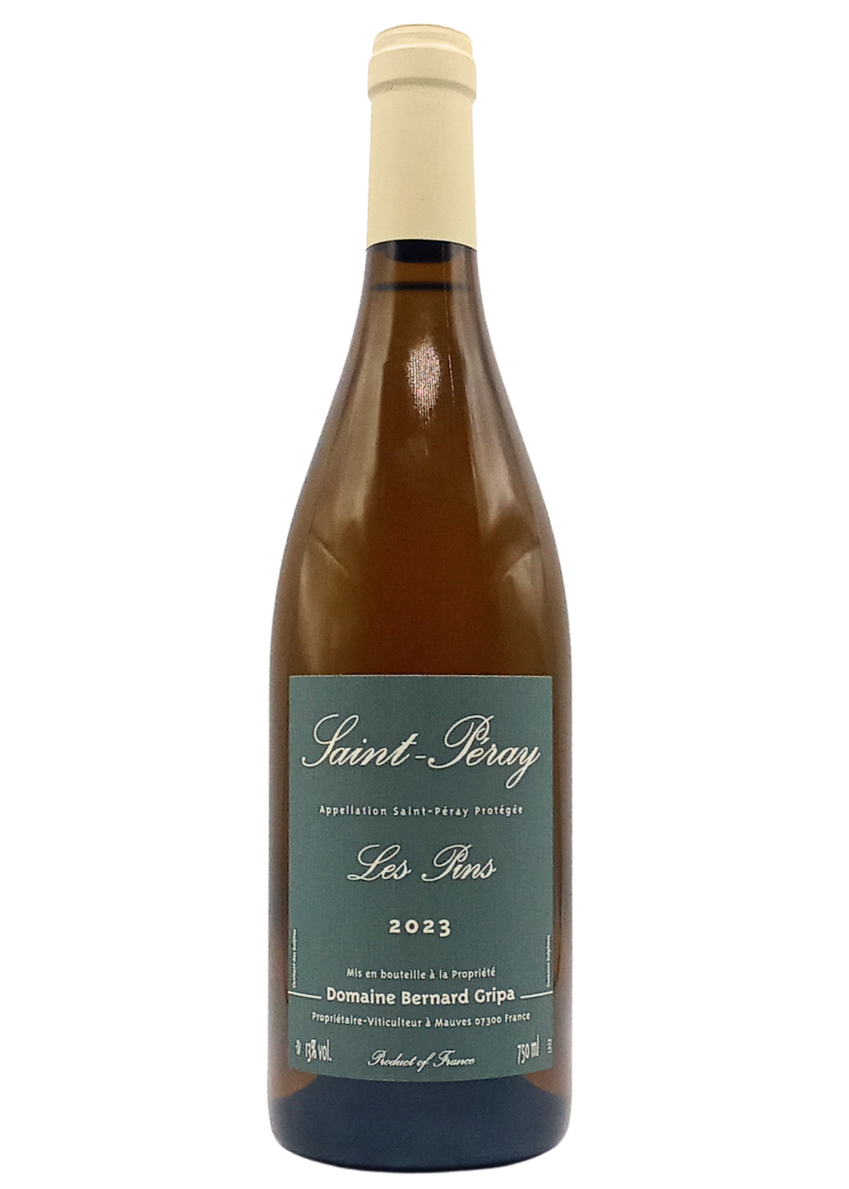 Saint-Péray blanc "les Pins" 2023 Domaine Bernard Gripa