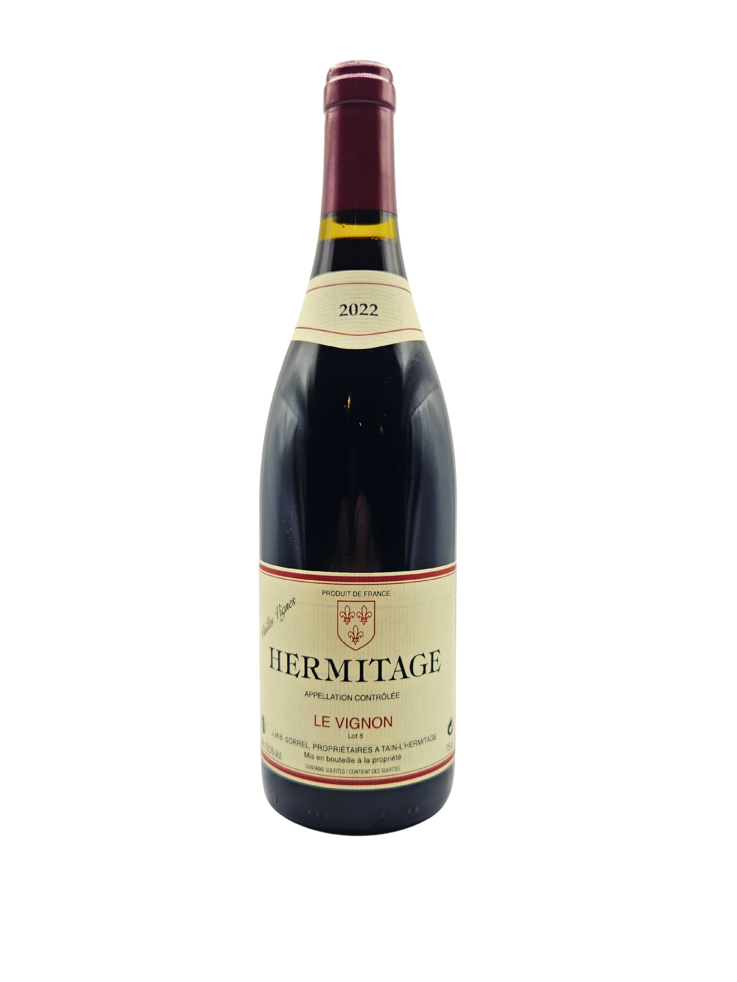 Hermitage "le Vignon" rouge 2022 Jean Michel Sorrel