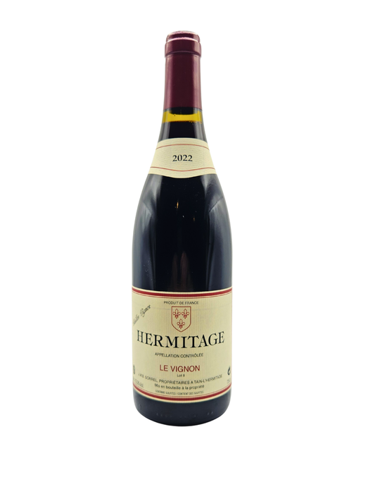 Hermitage "le Vignon" rouge 2022 Jean Michel Sorrel